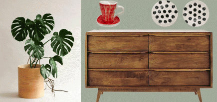 Кресло «Василий», монстеры и винтажный комод: люди искусства рассказывают о квартире своей мечты