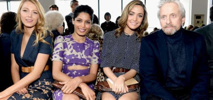 Гости показа Michael Kors, осень-зима 2014