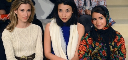 Гости показа Ralph Lauren, осень-зима 2014