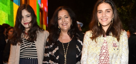 Вечер накануне открытия Salone Internazionale del Mobile в Милане