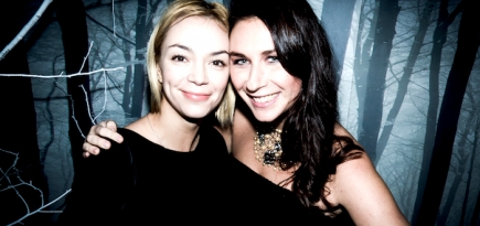 Российская индустрия глянца на открытии шоу-рума в Милане