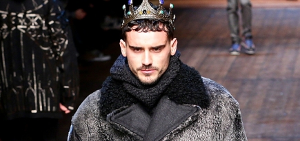 Неделя мужской моды в Милане: показ Dolce&Gabbana, осень-зима 2014