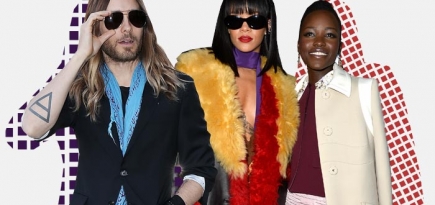 Гости показа Miu Miu, осень-зима 2014