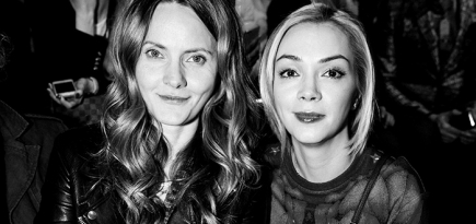 Гости показов первого дня Недели моды в ЦВЗ \"Манеж\"