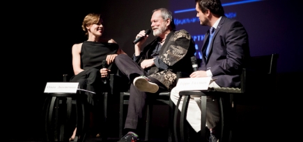 Терри Гиллиам представил драму \"Теорема Зеро\" в Москве