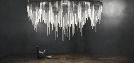 Цепочная люстра Volver от креативного бюро Studio 14