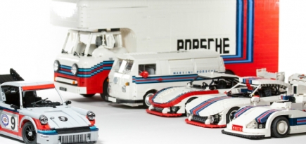 Набор гоночных автомобилей Porsche от LEGO