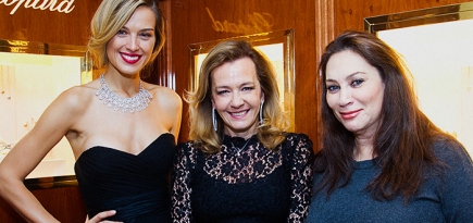 Презентация благотворительного проекта Chopard и Петры Немковой