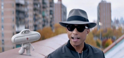 Фаррелл Уилльямс в рекламе Beats by Dre