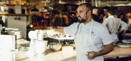 Владимир Мухин и компания KitchenAid провели кулинарный мастер-класс в Москве