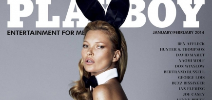 Playboy подает в суд на Harper's Bazaar из-за снимков Кейт Мосс