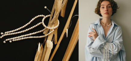 Российский бренд Inrō показал коллекцию жемчужных украшений