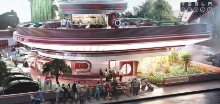 Илон Маск откроет закусочную Tesla в Лос-Анджелесе