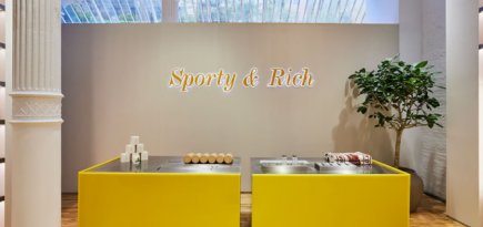 Sporty & Rich открыл первый офлайн-магазин в Нью-Йорке