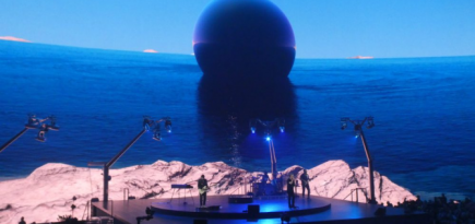 Группа U2 выступила внутри сферического центра MSG Sphere в Лас-Вегасе