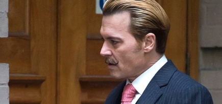 Джонни Депп, Юэн МакГрегор и Гвинет Пэлтроу в фильме \"Макабр\"