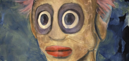 Художница Рия Качарава рисует для Buro.