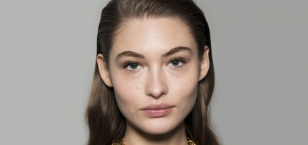 Пушистые ресницы и тонкие стрелки: бьюти-обзор Недели моды в Милане