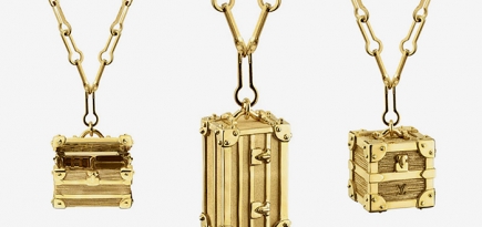 Крошечные сундучки-подвески Louis Vuitton из коллекции Petites Malles