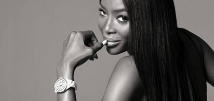 Лили-Роуз Депп и Наоми Кэмпбелл снялись в кампании часов Chanel J12