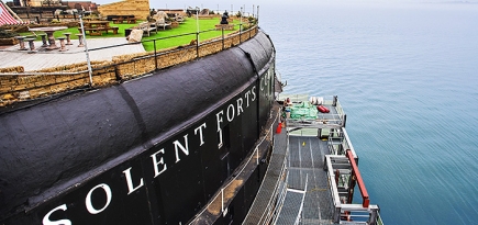 В проливе Солент появится отель-форт
