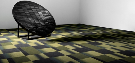 Том Диксон изобразил на коврах дым, бетон и воды Лондона