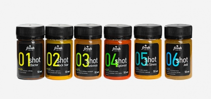 В кафе Fresh обновилось меню полезных шотов