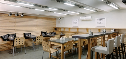 В театре \"Практика\" открылось кафе