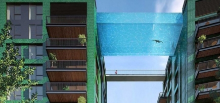 В Лондоне построят бассейн на высоте 30 метров