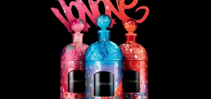 Души прекрасные порывы: культовый флакон Guerlain раскрасили граффити