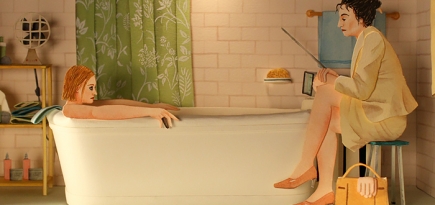 Бумажные мини-диорамы по фильмам Уэса Андерсона