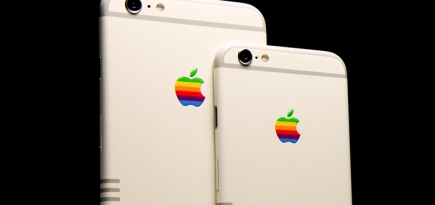 Digital-ретро: iPhone 6 и 6s стилизованы под старый компьютер