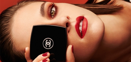 Кристен Стюарт в новой рекламной кампании макияжа Chanel