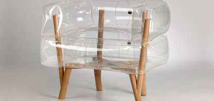 Техила Гай создала надувное кресло Anda