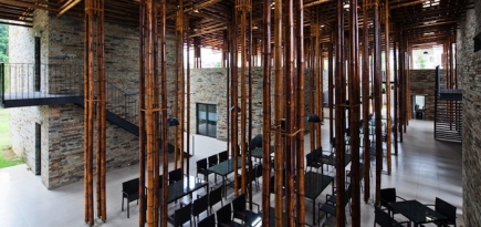 Бамбуковое зодчество: ресторан Son La во Вьетнаме