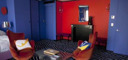 В стиле денди: Винсент Дарре оформил ресторан и отель клуба Le Montana