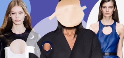 На заметку: вырезы и вставки в форме круга