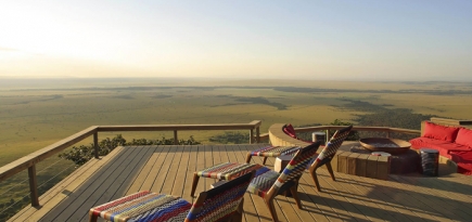 Люкс с видом на Африку: отель Angama Mara в Кении