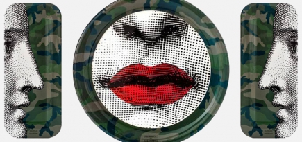 Камуфляжная коллаборация Valentino и Fornasetti