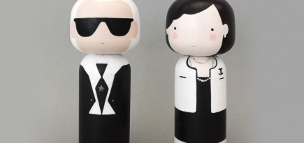 Играем в куклы: Лагерфельд, Дали и другие в работах Бекки Кемп