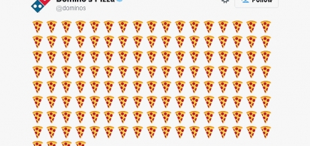 C помощью эмодзи можно будет заказать пиццу