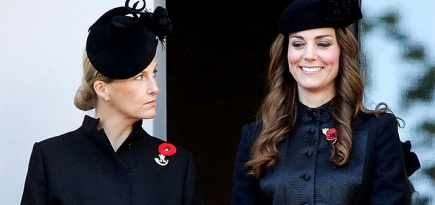 Королевская семья на церемонии Remembrance Sunday