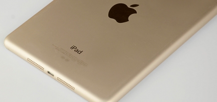Apple представят в октябре золотой iPad