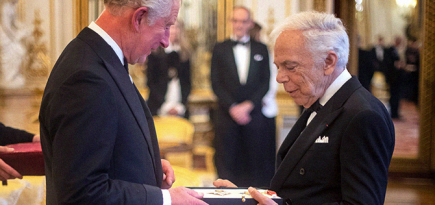 Принц Чарльз вручил Ральфу Лорену орден Британской империи