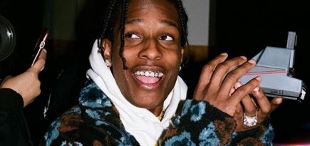 A$AP Rocky посетил «воскресную службу» Канье Уэста