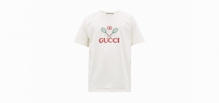 Gucci выпустил футболку, вдохновленную Уимблдоном