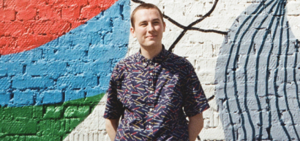 Художник Вова Перкин рисует для Buro 24/7