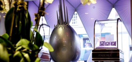 Яйцо Fabergé по проекту Захи Хадид выставлено в Нью-Йорке