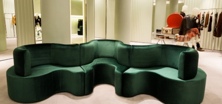 Новые диваны Prada на выставке Salone del Mobile