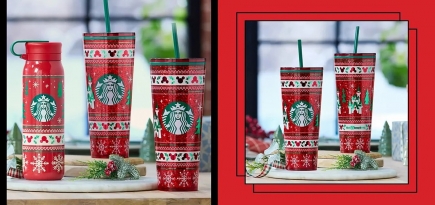 Starbucks и Disney представили новые праздничные стаканы